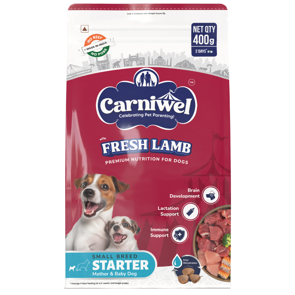 FG - Carniwel Fresh Lamb Starter For Small Breed Mother & Baby Dog Dry Food