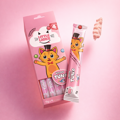 Smudges Little Licks Tuna Creamy Bisque Kitten Cat Treats