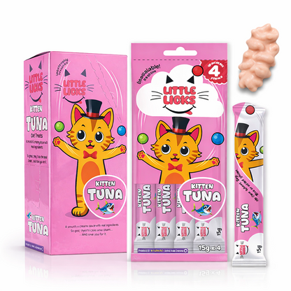 Smudges Little Licks Tuna Creamy Bisque Kitten Cat Treats