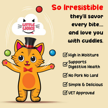 Smudges Little Licks Tuna Creamy Bisque Adult Cat Treats