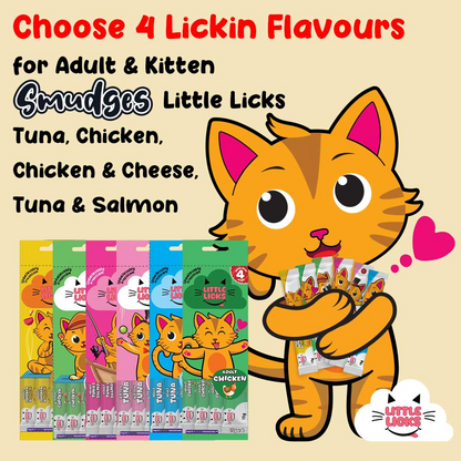 Smudges Little Licks Tuna Creamy Bisque Adult Cat Treats