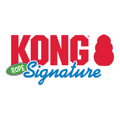 Kong Signature Rope Dual Knot Toy for Dogs (Red & Black)