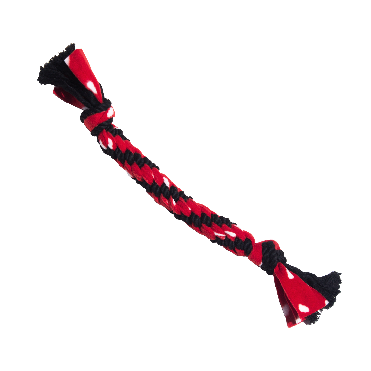 Kong Signature Rope Dual Knot Toy for Dogs (Red & Black)