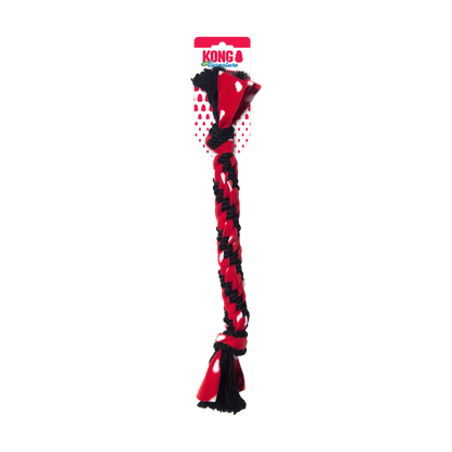 Kong Signature Rope Dual Knot Toy for Dogs (Red & Black)
