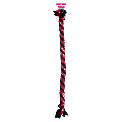 Kong Signature Rope Mega Dual Knot Toy for Dogs (Red & Black)