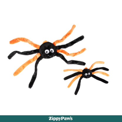 Zippy Paws Halloween Spider Grunterz Plush Toy for Dogs