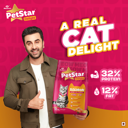 Mankind PetStar Salmon Kitten Cat Dry Food