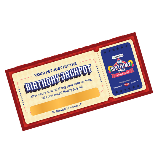 Birthday Jackpot Special Scratch Card