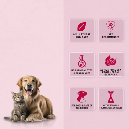 Natural Remedies Shine Me Up Advanced Hair Serum for Dogs and Cats