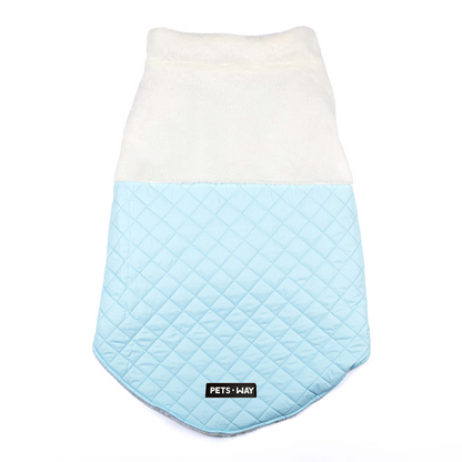 Pets Way Cozyquilt Winter Jacket for Dogs (Sky)