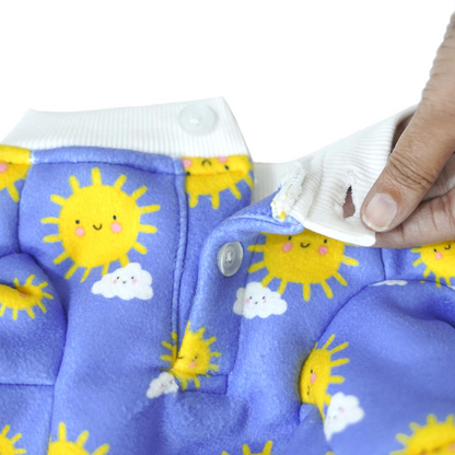 Pets Way Sunlight Winter Sweatshirts for Dogs (Blue)
