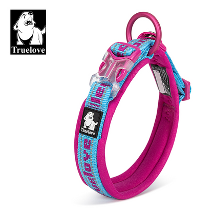 Truelove Neo Padded Collar for Dogs (Blue/Fuchsia)