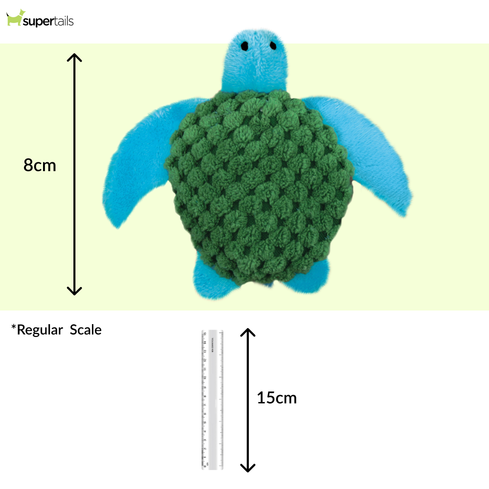 Kong  Refillables Turtle Toy for Cats (Green)