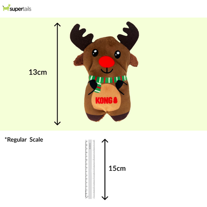 Kong Refillables Reindeer Toy for Cats (Brown)