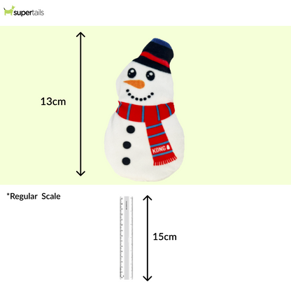 Kong Refillables Snowman Toy for Cats (White)