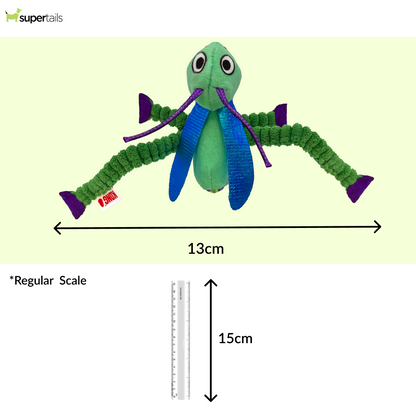 Kong Crackles Grasshopper Toy for Cats (Green)