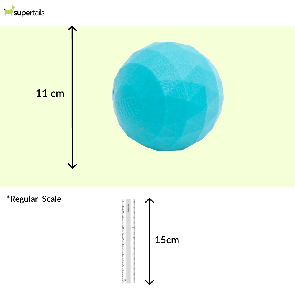 Zippy Paws ZippyTuff Waggle Ball Jumbo Plush Toy for Dogs