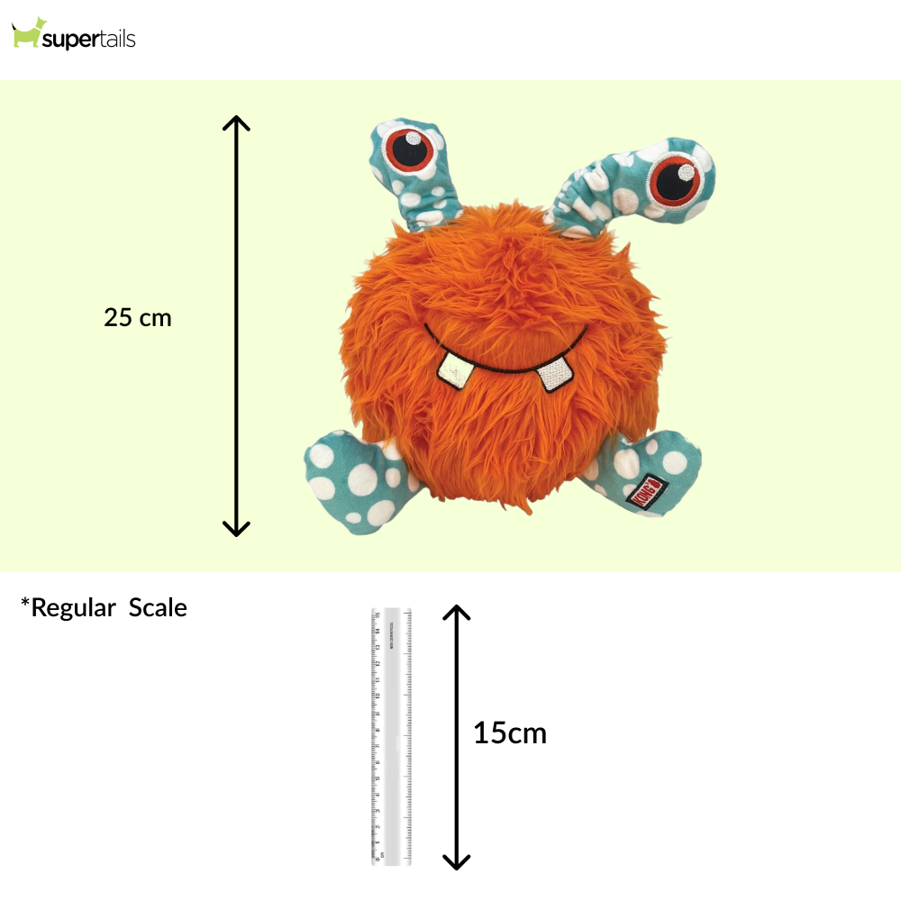 Kong Whipples Toy for Dogs (Orange)