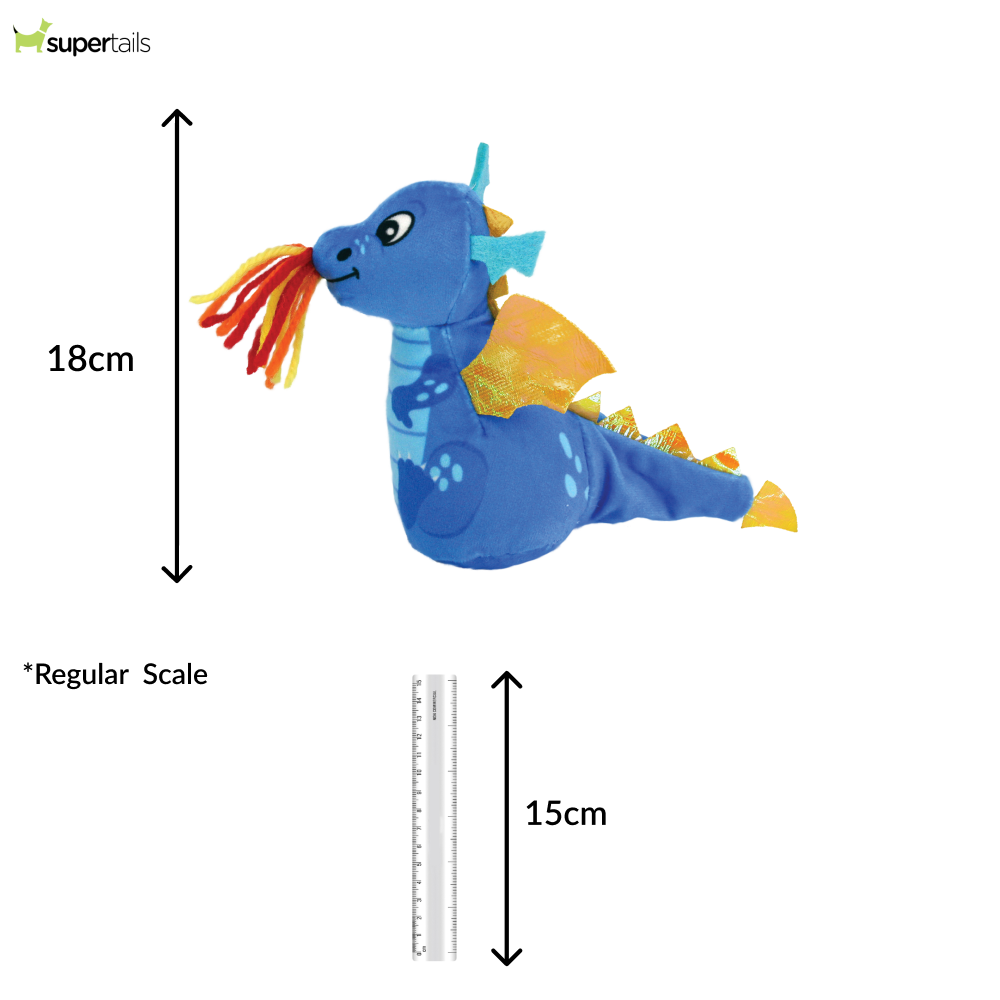 Kong Enchanted Dragon Toy for Cats (Blue)