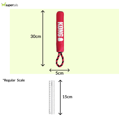 Kong Signature Stick with Rope Toy for Dogs