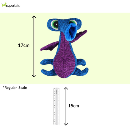 Kong Woozles Toy for Dogs (Blue)