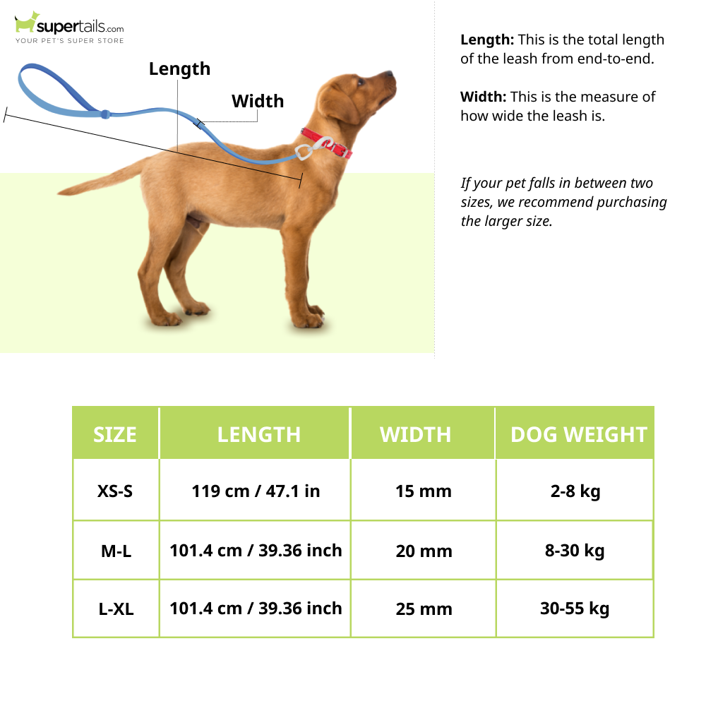 Trixie Premium Leash for Dogs (Black)