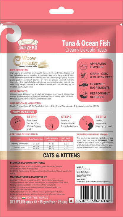 Signature Grain Zero Chicken & Vegetable Adult Cat Dry Food For All Breed