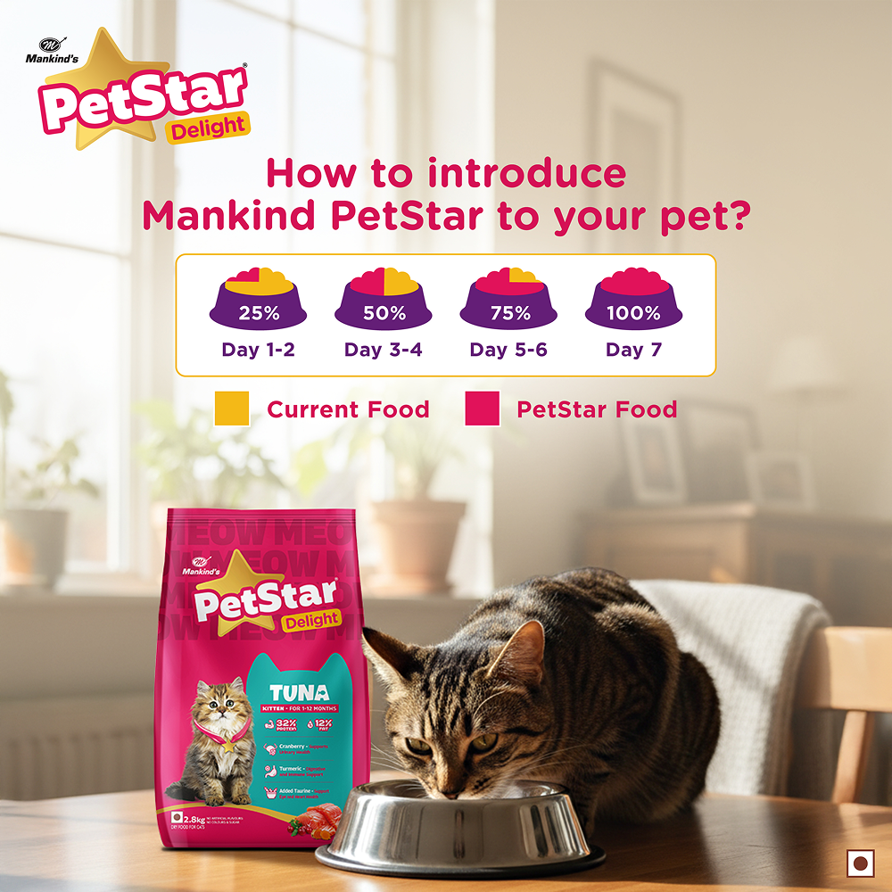 Mankind PetStar Ocean Fish Kitten Cat Dry Food