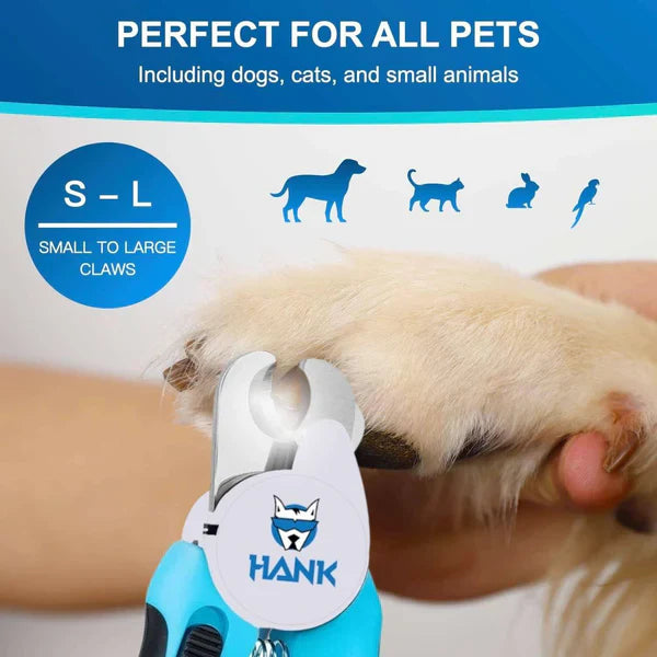 Hank Nail Clipper with Ultra Bright LED Light for Pets
