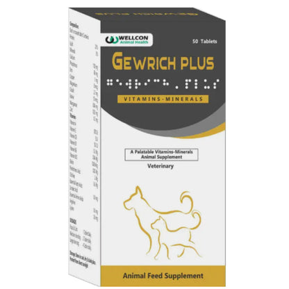 Wellcon Gewrich Plus Tablet for Dogs and Cats