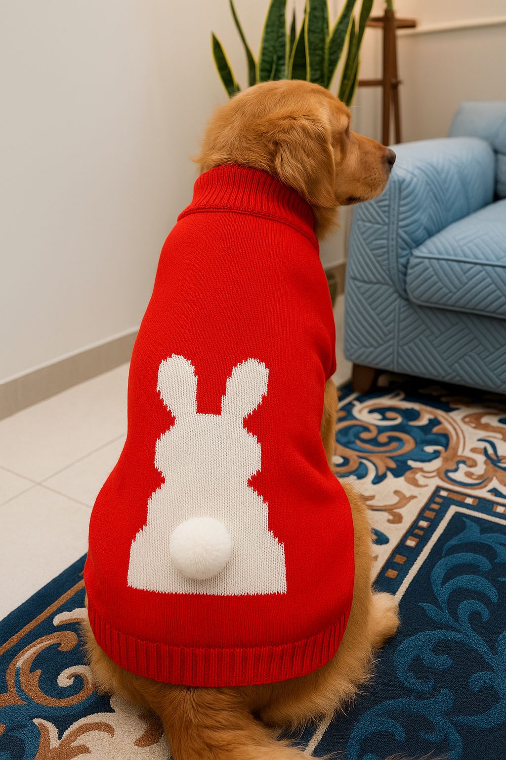 15 Furries Honey Bunny Sweater for Dogs (Red)