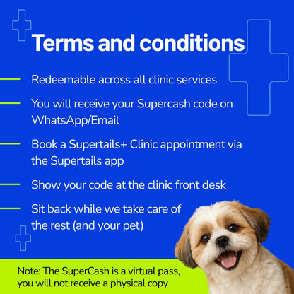 Supertails+ Clinic Digital voucher worth Rs 500