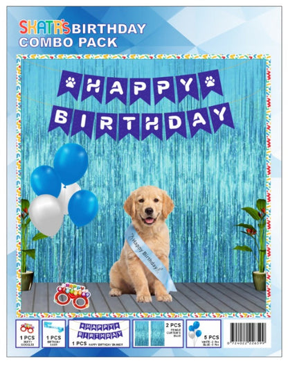 Skatrs Birthday hamper for Dogs and Cats (Blue)