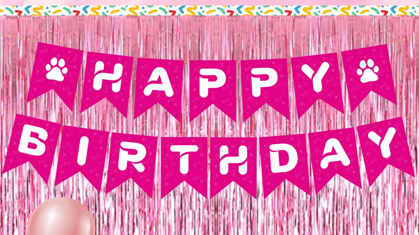 Skatrs Birthday Hamper for Dogs and Cats (Pink)