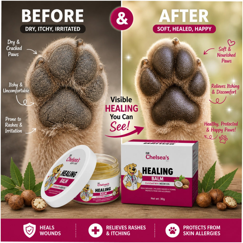 Dr. Chelsea's Neem Oil Enriched Healing Balm for Dog & Cat