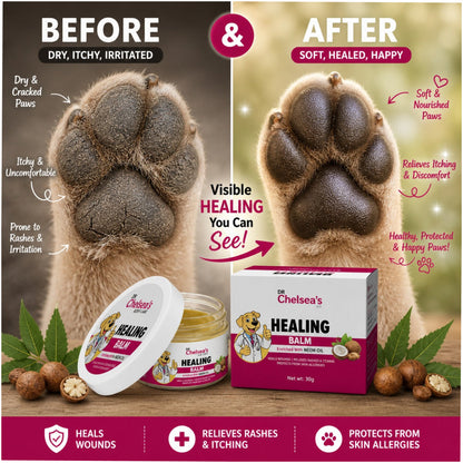 Dr. Chelsea's Neem Oil Enriched Healing Balm for Dog & Cat