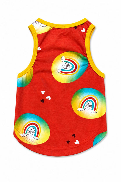 Skatrs Boho Rainbow T-Shirt for Dogs and Cats