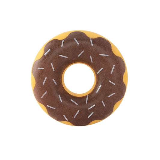 Zippy Paws Zippy Chocolate Tuff Donutz Plush Toy for Dogs
