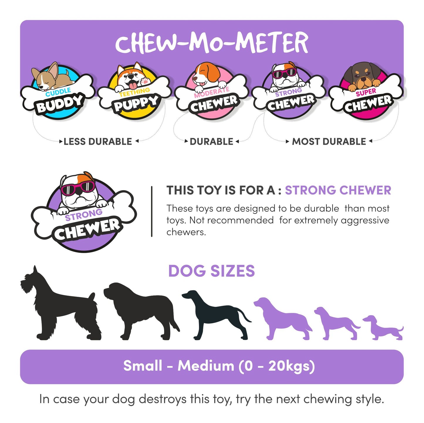 Zippy Paws Zippy Chocolate Tuff Donutz Plush Toy for Dogs