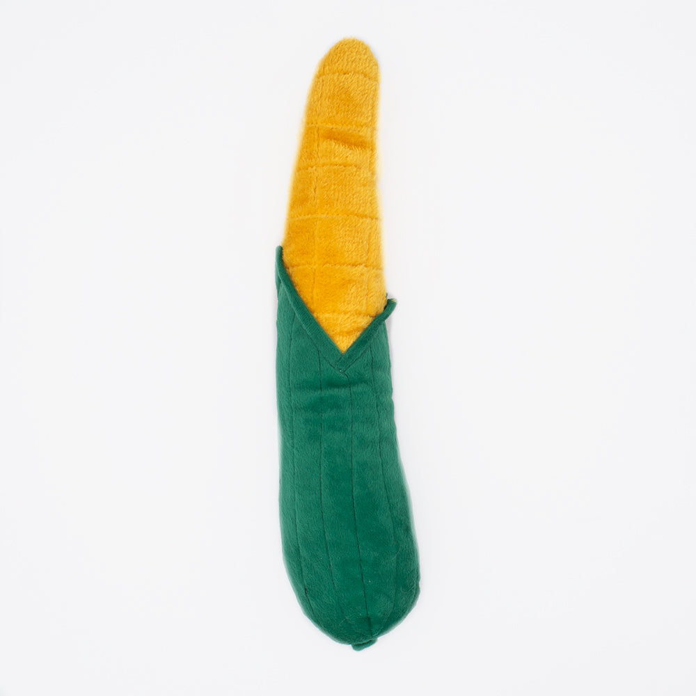 Zippy Paws Corn Jigglerz Plush Toy for Dogs