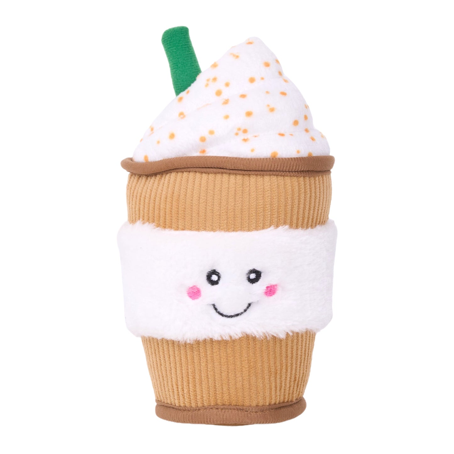 Zippy Paws NomNomz Puppaccino Plush Toy for Dogs