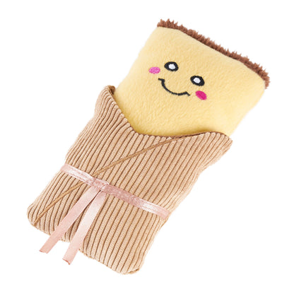Zippy Paws NomNomz Tamale Plush Toy for Dogs