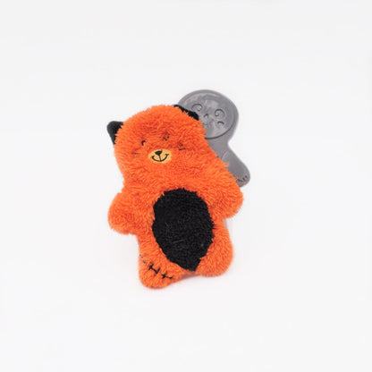 Zippy Paws Halloween Zombie Cat Bonez Plush Toy for Dogs