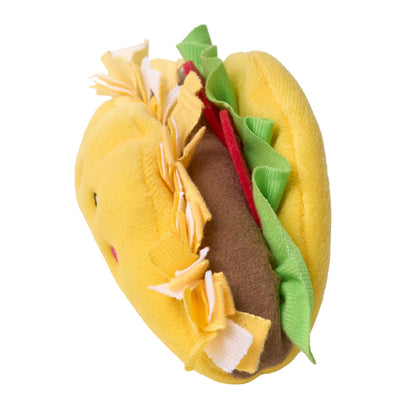 Zippy Paws NomNomz Taco Plush Toy for Dogs