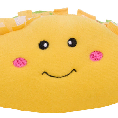 Zippy Paws NomNomz Taco Plush Toy for Dogs