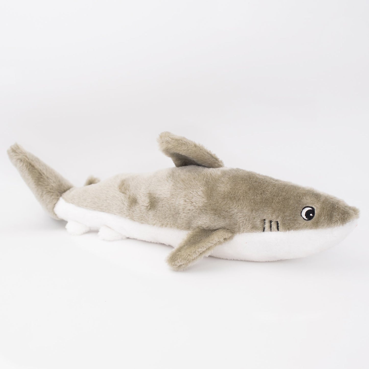 Zippy Paws Shark Jigglerz Plush Toy for Dogs