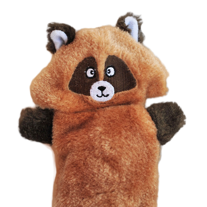 Zippy Paws Zingy Raccoon Plush Toy for Dogs