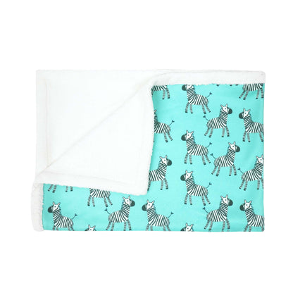 Pets Way Zebra Ultra Soft Winter Blanket for Dogs