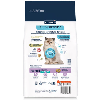 Affinity Advance Active Defense Adult Cat Dry Food Sterilized Hairball