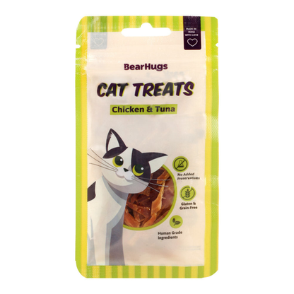 BearHugs Chicken & Tuna Non Veg Cat Treats